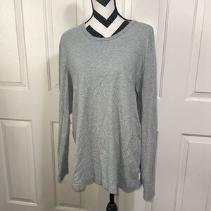 REIGNING CHAMP Gray Long Sleeve Top